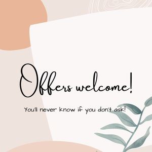 Go on ask me! All offers welcome!